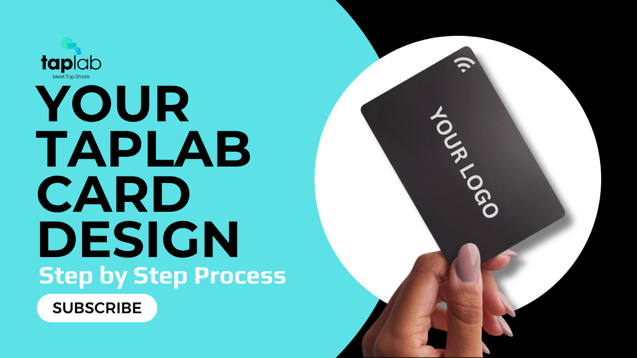 Load video: How to order and customize your TapLab NFC business card – full design process video