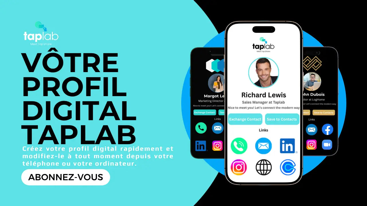 Charger la vidéo : Guide étape par étape pour configurer votre profil professionnel numérique – ajoutez vos coordonnées, liens sociaux, et personnalisez la page d’accueil de votre carte NFC.